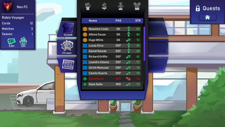 Regista: Reign Your Football Club screenshot