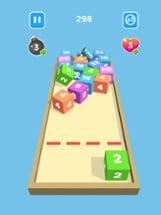 2048 Chain Cube 3D: Merge Game Image