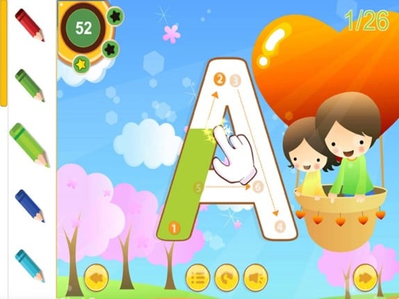ABC English Alphabet Tracing for boy and girl screenshot