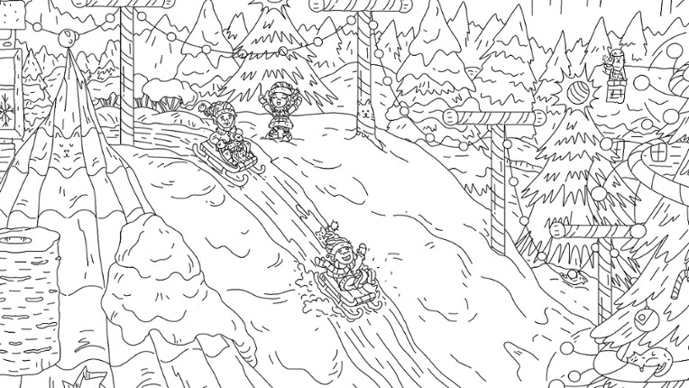 Cats Hidden in Advent Calendar Image