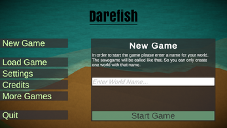 Darefish screenshot
