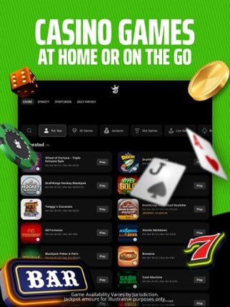 DraftKings Sportsbook & Casino screenshot