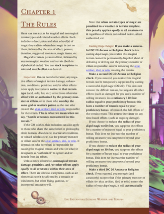 Extreme Encounters: Weather and Terrain for 5th Edition (5e) GMs: Acid screenshot