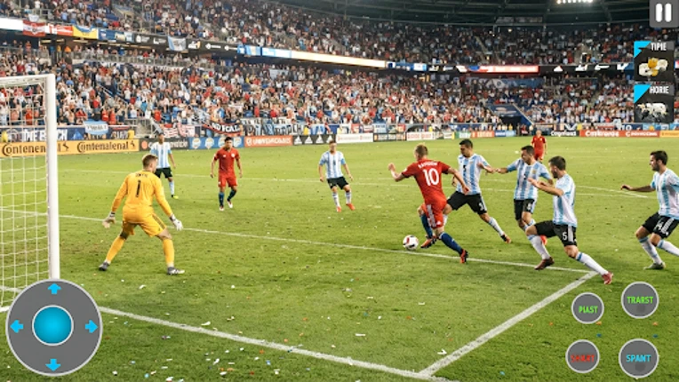 League Football Match Game screenshot