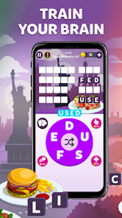 Wordelicious - Fun Word Puzzle screenshot