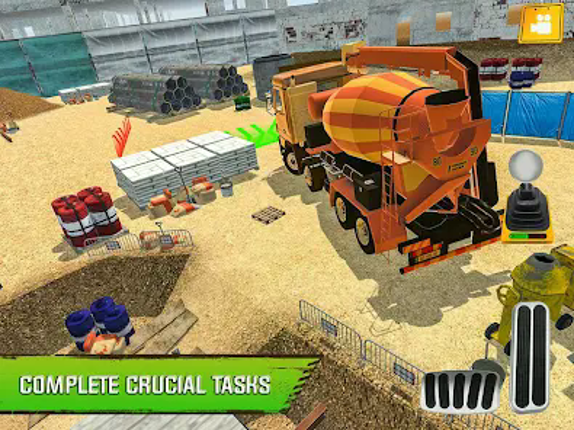 Construction Site Truck Driver screenshot
