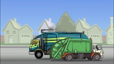 Garbage Truck: Dumpster Pick Up Image