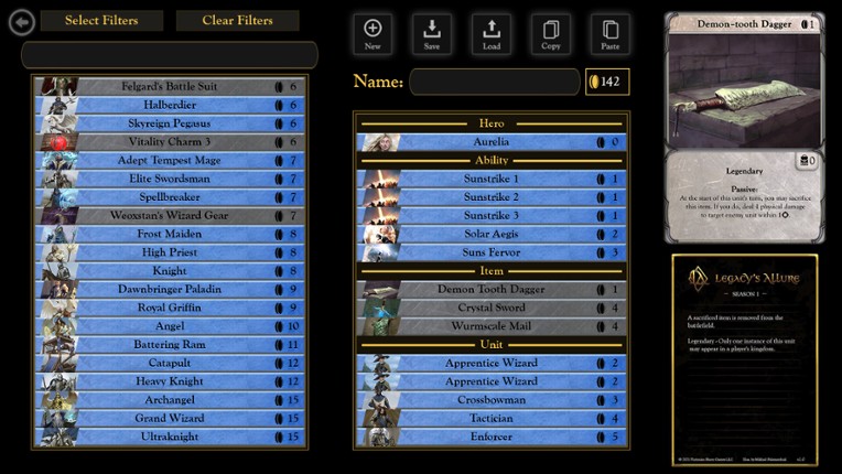 Legacy's Allure screenshot