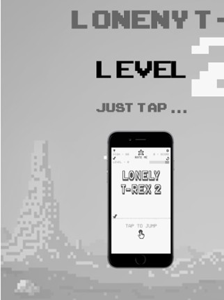 Lonely T-Rex Run 2: Level Up screenshot