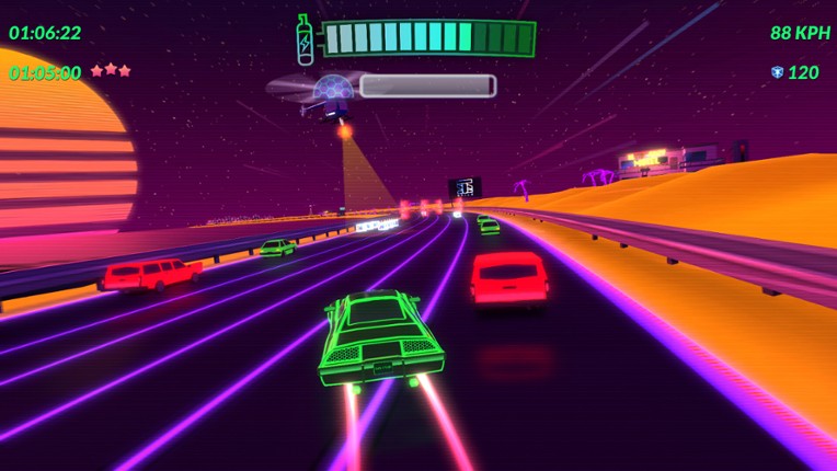 Retro Drive Revamped screenshot