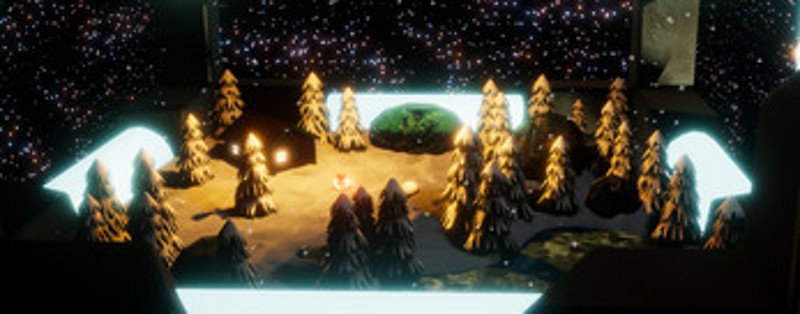Retrofuturistic Shader Diorama Image