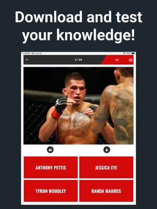 Blaze MMA fight pass game screenshot
