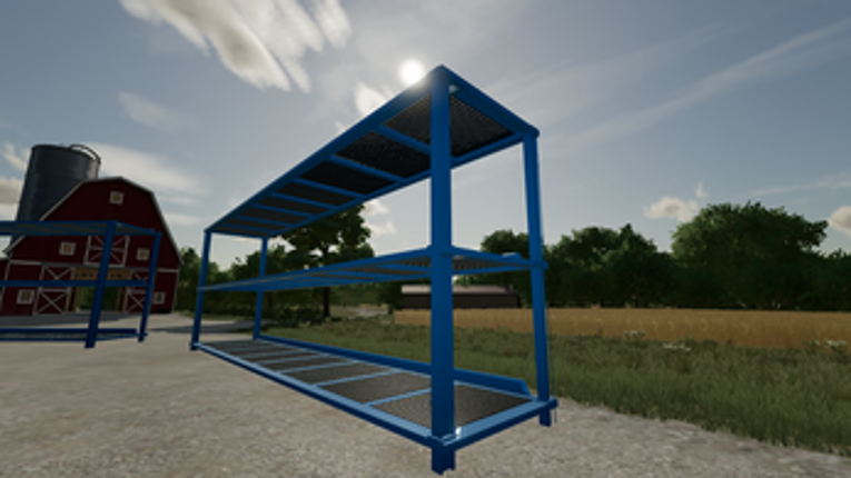 Blue Pallet Racking Image