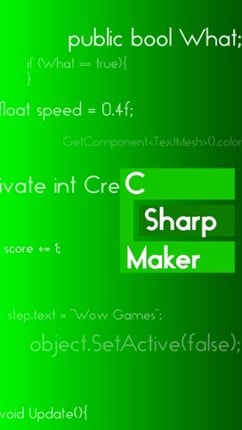 C Sharp Maker Game Cover