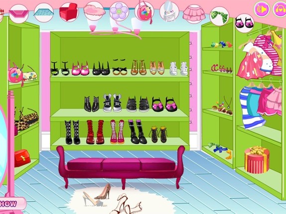 Decorate your walk-in closet screenshot