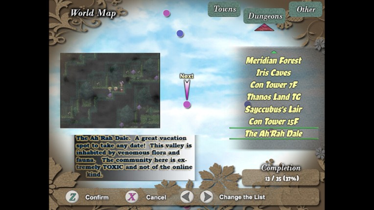 Destiny of a Wizard 3:  Beyond the World screenshot
