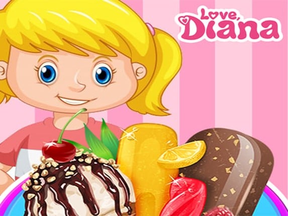 Diana Ice Cream Game Cover