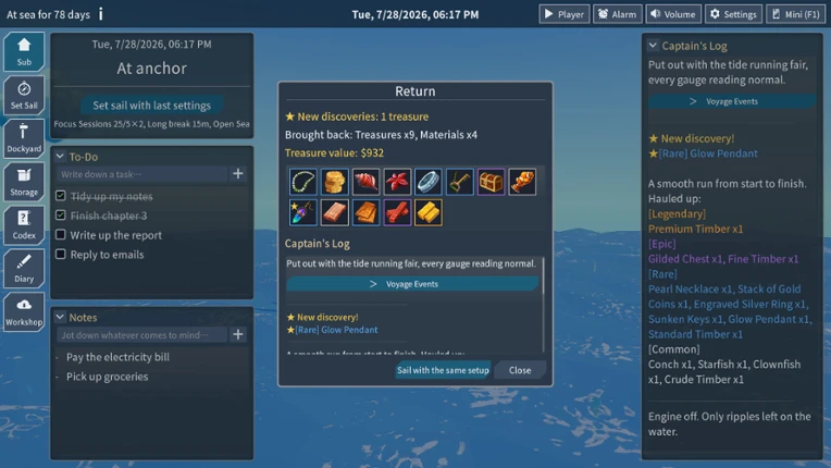 Dive Log: A Focus Voyage Image