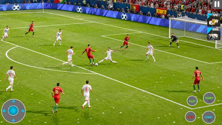 League Football Match Game screenshot