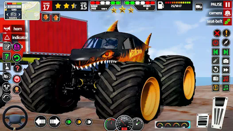 Monster Truck Demolition Game screenshot