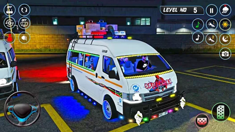 Mini Coach Bus Driving Bus Sim Image
