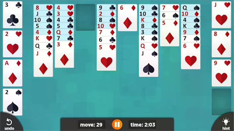 FreeCell - Offline Card Game screenshot