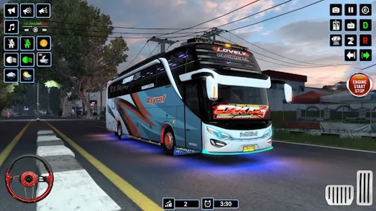 Bus Games Real Bus Driving 3D screenshot
