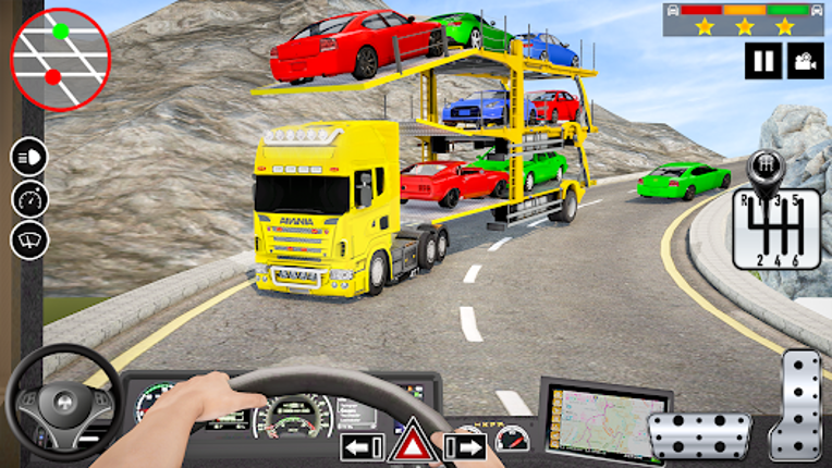 Car Transporter Truck Games 3D screenshot
