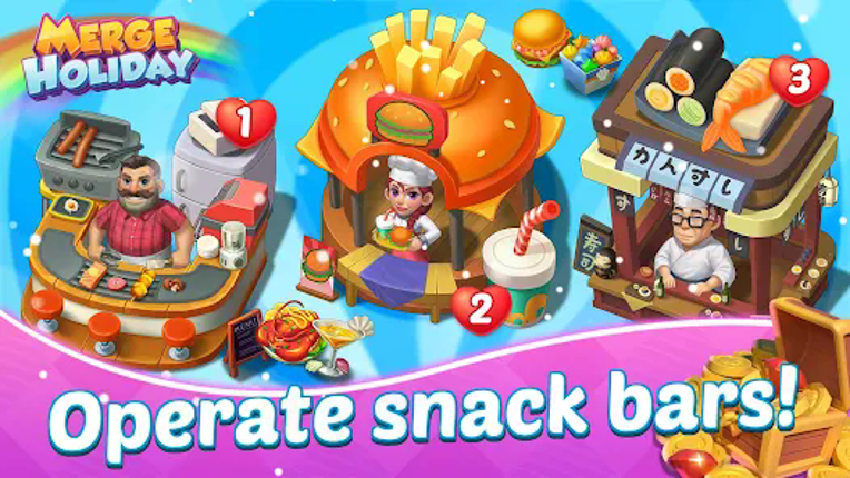 Merge Holiday: Garden & Pet screenshot