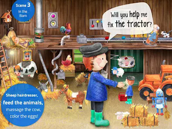 Toddler's App: Farm Animals screenshot
