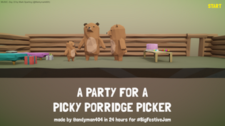 A Party For A Picky Porridge Picker Image