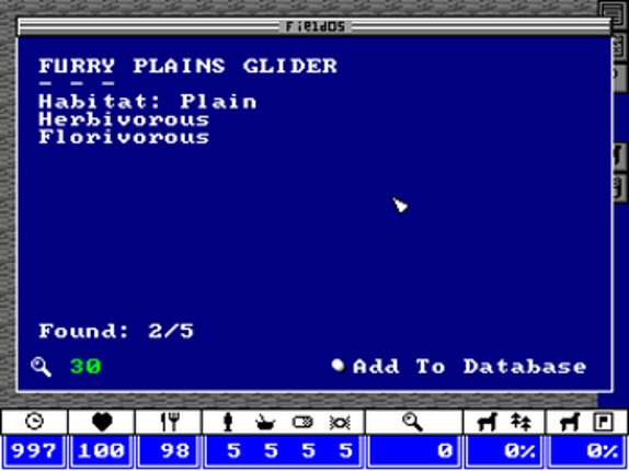 Xenologist screenshot