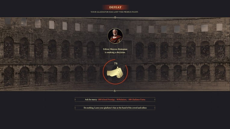 Gladiatorum: Sacramentum screenshot