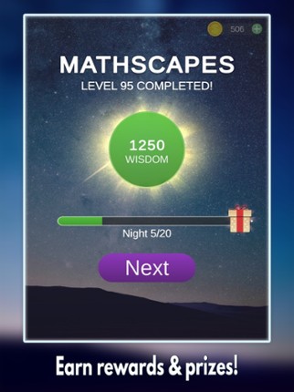 Mathscapes: Math Brain Algebra Image