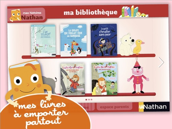 Mes histoires Nathan : des livres interactifs pour les enfants dès 3 ans screenshot