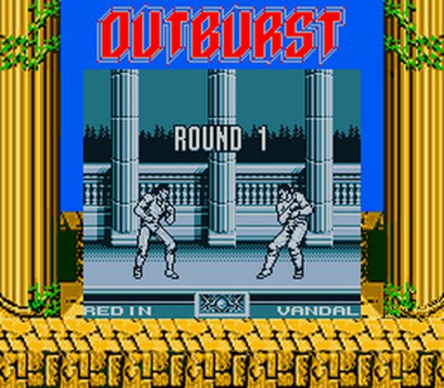 OUTBURST (アウトバースト) SGB Enhanced (Super Game Boy) Image