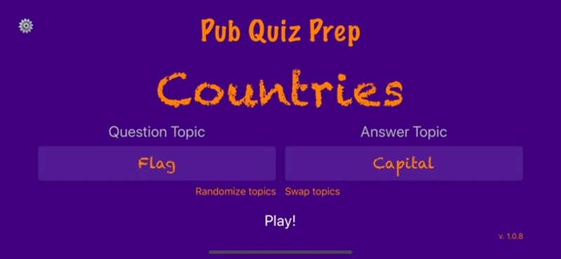 Pub Quiz Prep: Countries Image