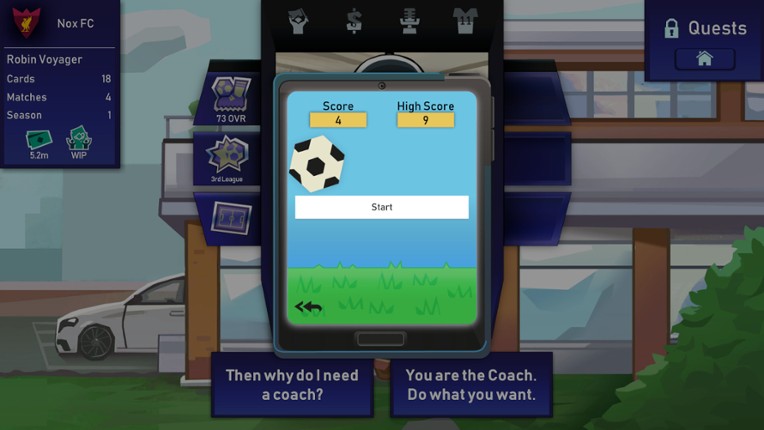 Regista: Reign Your Football Club screenshot