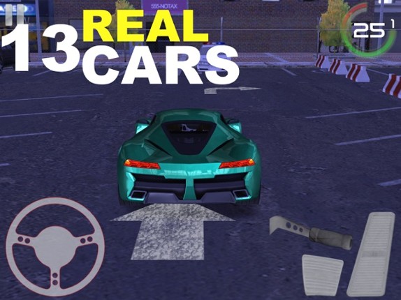 Sport Car Parking Night City Driving Simulator Image