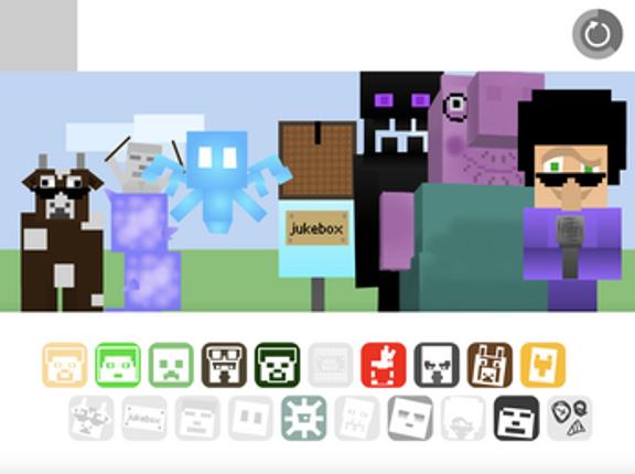 Sprunki Mincraft Overworld Image