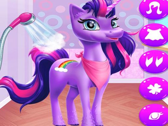 Unicorn Dress Up Girls 2021 Game Cover