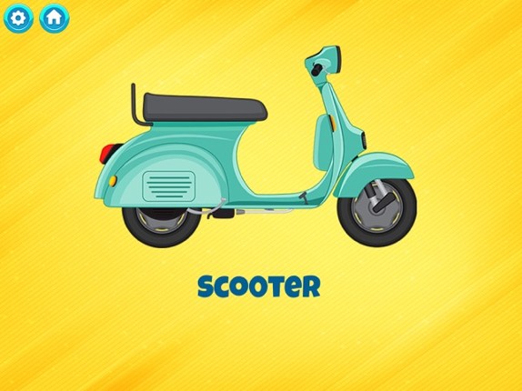 Vehicle Jigsaw Puzzle Game Image