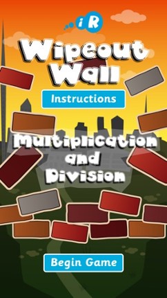 Wipeout Wall (Multiplication &amp; Division) Image