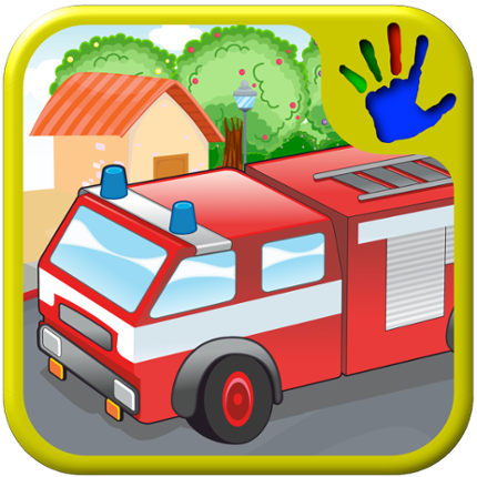 ABC Preschool car truck and engine dot puzzles Game Cover