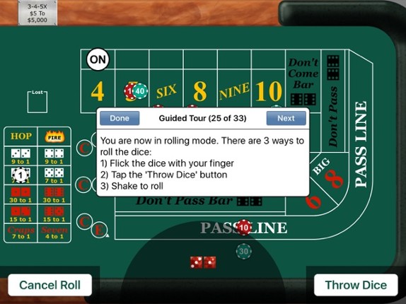Aw Craps! screenshot