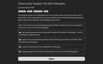 Choice of the Vampire: The Fall of Memphis Image