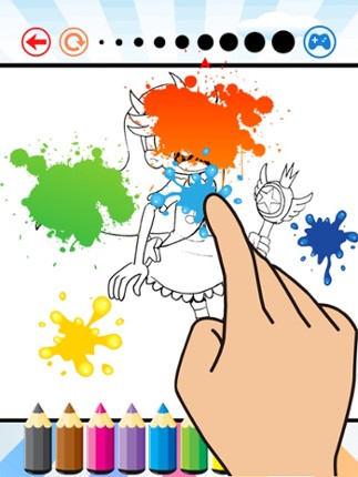 Coloring Book Education Game For Kid - Star vs Forces of Evil Edition Drawing And Painting Free Game HD Image