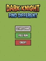 Dark Knight Find Different One Image