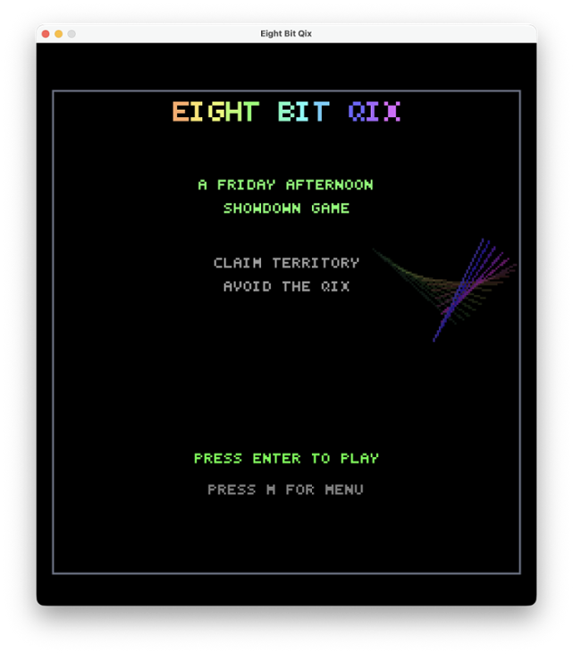 Games like Eight Bit Qix