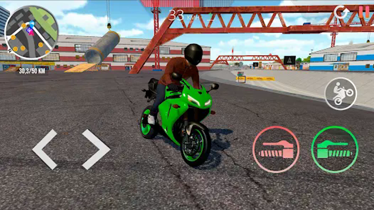 Motorcycle Real Simulator screenshot